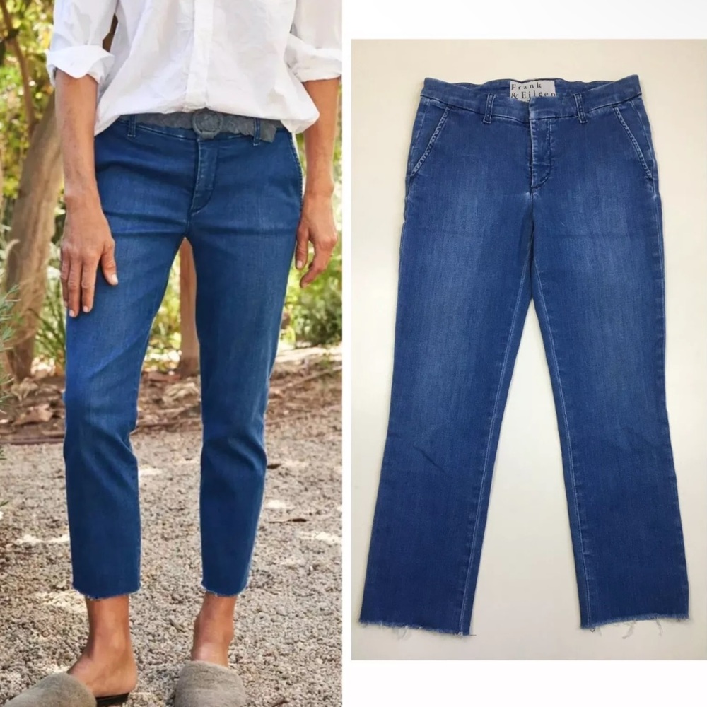 Frank & Eileen Wicklow Italian Chino In 1977 Blue Denim Wash
